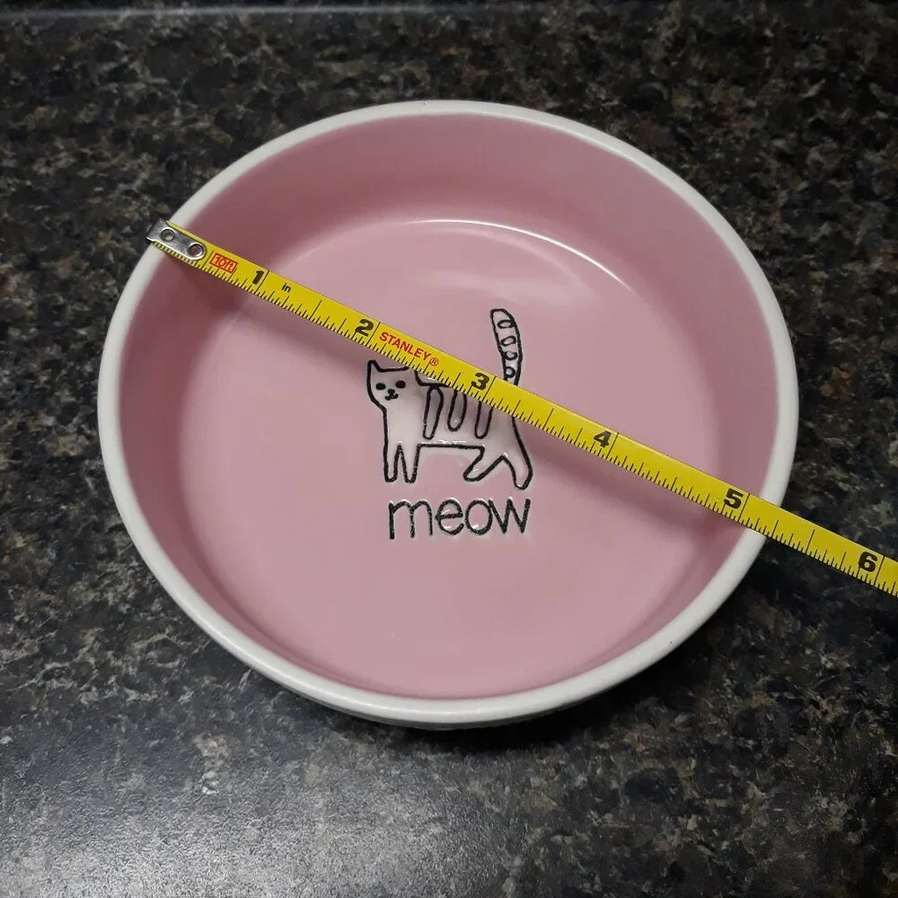 Super cute kitty cat ceramic bowl